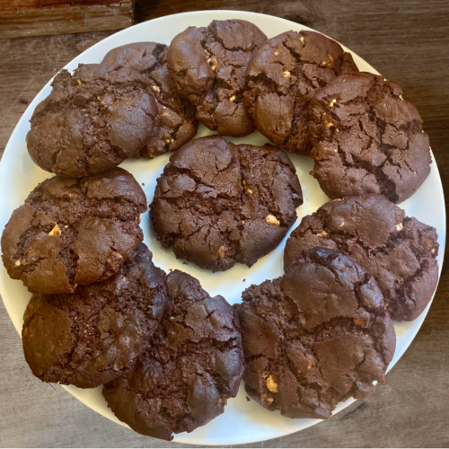 Triple Chocolate Cookies